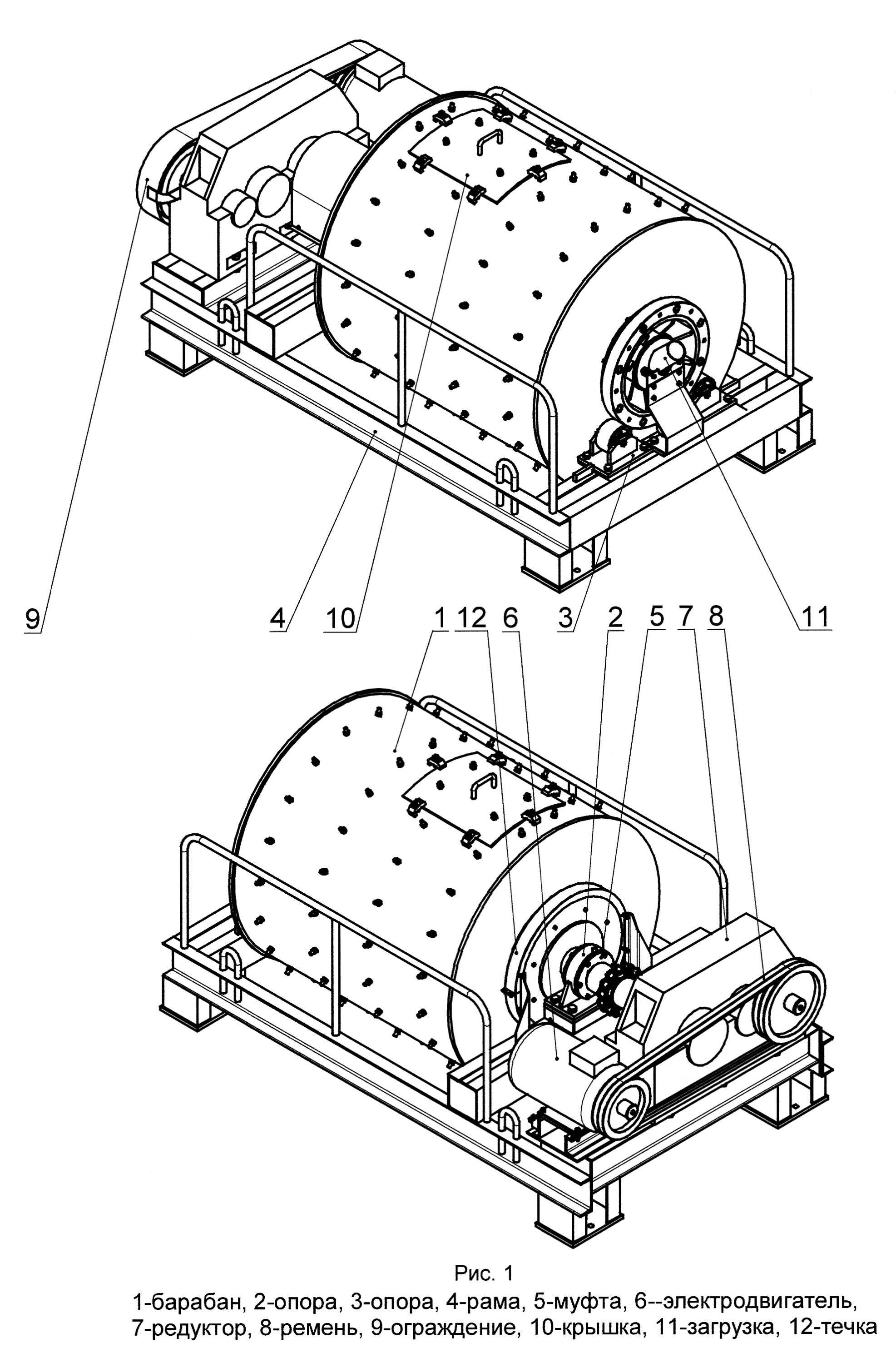 Устройство и принцип работы шаровой мельницы МШН-2